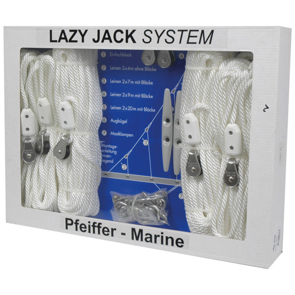 Pfeiffer, Lazy Jack System 2, bis zu 40 Fuß, komplettes Set