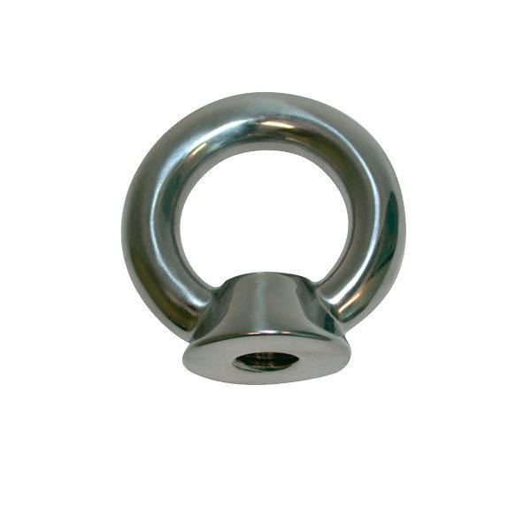 1852, Ringmutter RF AISI 316, M12, 30 mm x 53 mm x 12 mm