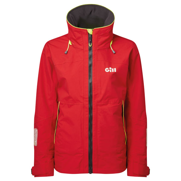 Gill, OS32JW Coastal Damenjacke, rot, Größe 10