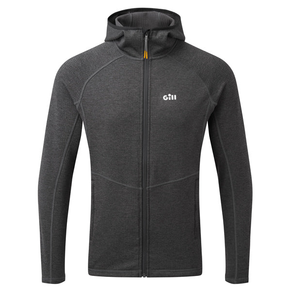 Gill, 1101 Dart Kapuzenpulli aus Fleece, grau, Größe XL