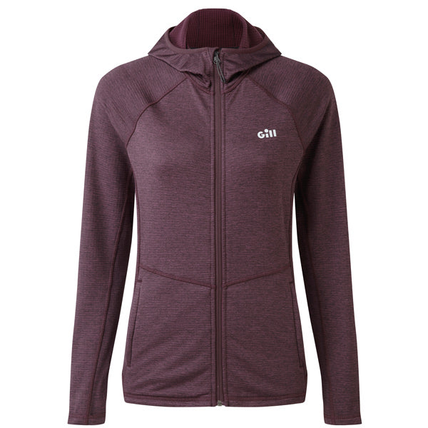 Gill, 1101W Dart Hoodie Damen, dunkel lila, Größe 10