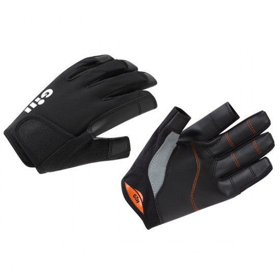 Gill, 7253 Championship Handschuhe mit Fingern, schwarz, Größe XL