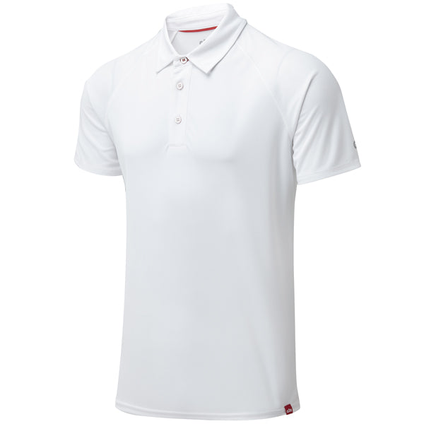 Gill, UV008 Poloshirt Herren UV50+ weiß Größe L