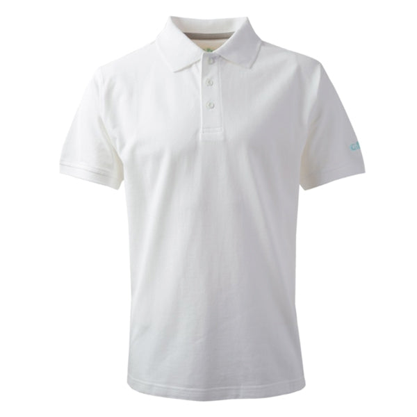 Gill CC013 Pique Poloshirt Herren weiß, Größe L