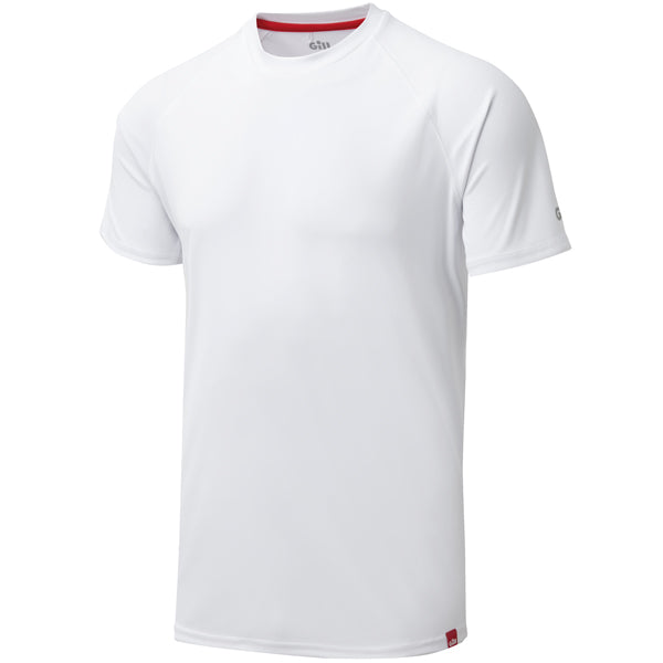 Gill, UV010 T-Shirt für Herren UV50+, weiß, Größe M