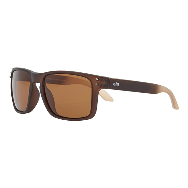 Gill, 9673 Kynance Sonnenbrille, braun, polarisierte Gläser, UV400