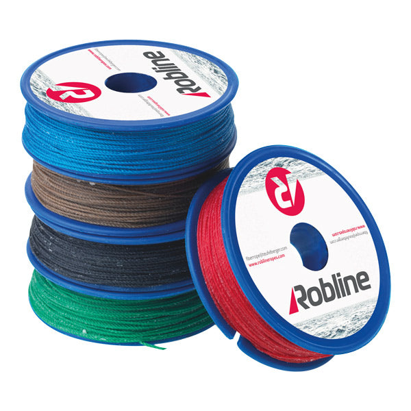 Robline, gewachstes Dachgarn 0.8mm ass. Farben Karton 10 Rollen x 80m