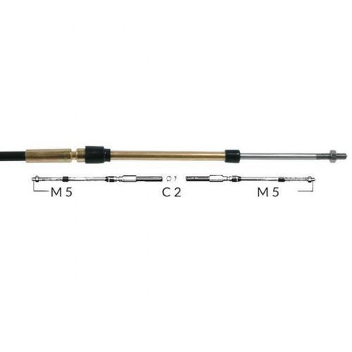 Ultraflex, Steuerkabel C2, universal für Außenbordmotor, 5 Fuß, 87 mm