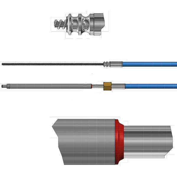 Ultraflex, Steuerkabel "Mach", 9 ft.