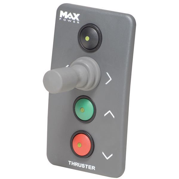 Max Power, Joystick für Vip 150 und Compact Retract, grau, 12/24 V