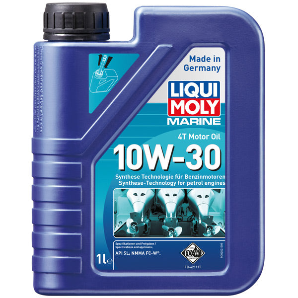 Liqui Moly, Marine 4T Motoröl 10W-30 1L, NMMA FC-W® zertifiziert