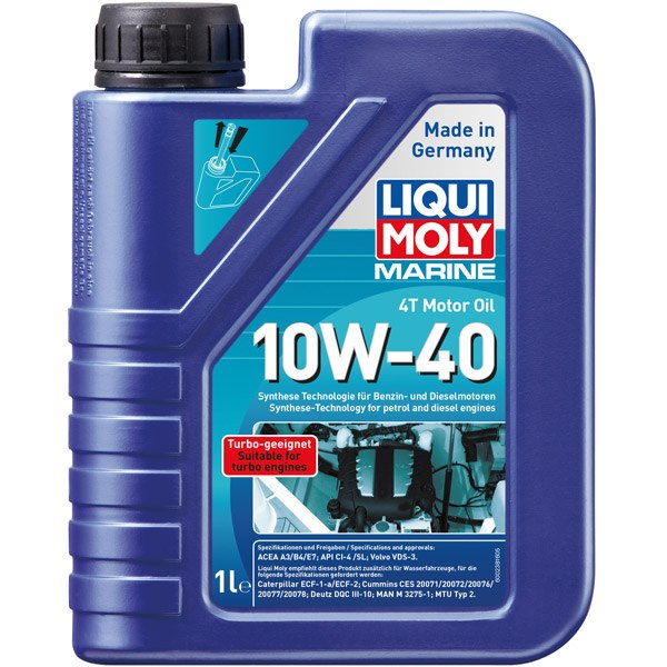 Liqui Moly, Marine 4T Motoröl, 10W-40, 1L