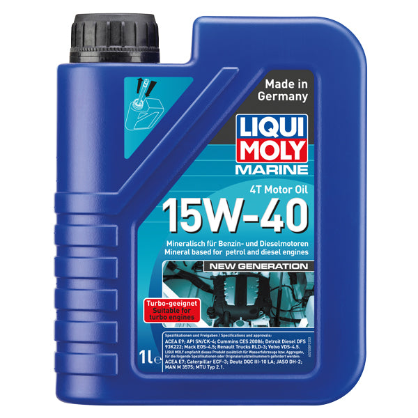 Liqui Moly, 4T Motoröl 15W-40 Neue Generation, 1L