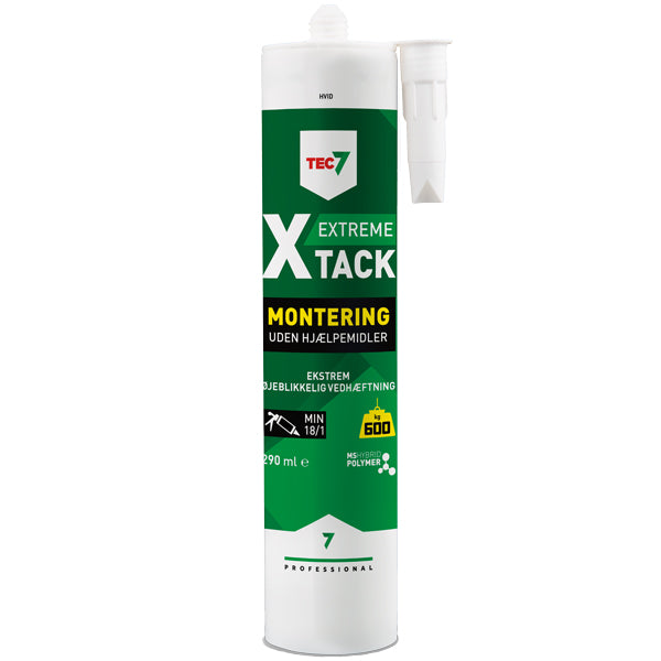 Tec7, X-Tack Konstruktionsklebstoff Weiß, 290 ml