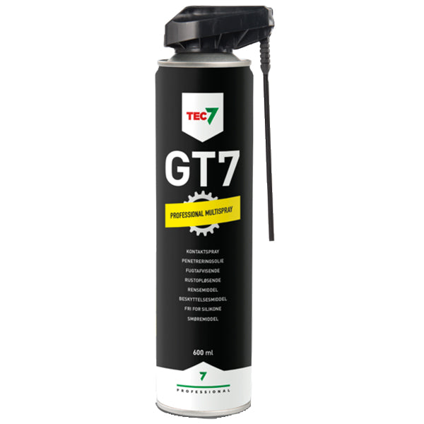 Tec7, GT7 Universal Spray, 600 ml - Feuchtigkeitsabweisend, Rostlöser, Kriechöl, Schmiermittel, Kontaktspray