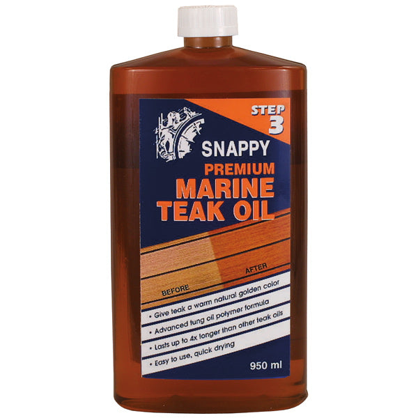 Snappy Teak, Premium Teaköl, 950ml