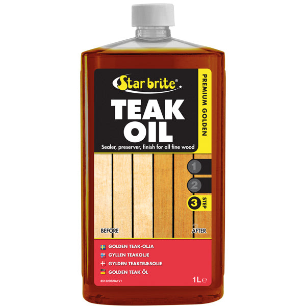 Star Brite, Premium Gold Teaköl, 1L