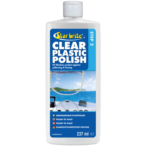 Star Brite, Klar Plast Polering - Step 2, 237 ml