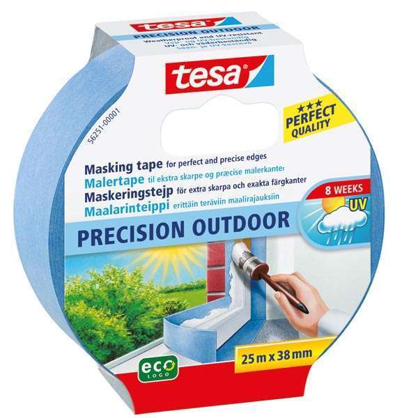 Tesa, Abdeckband Precision Mask 4440, 38mm, Blau, 50m