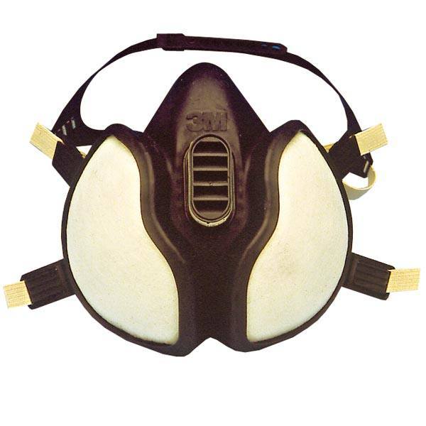 3M, Aktivkohlemaske A2 - P3, Komfortabel mit Festfilter, 123456