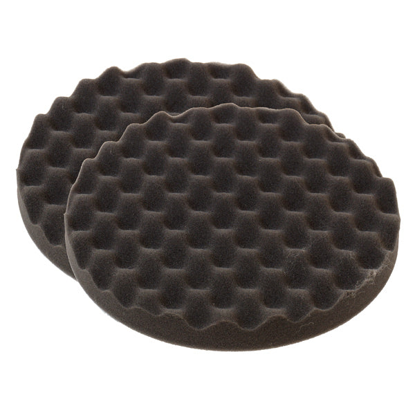 1852 Wachs-Waffel rund Ø150mm, schwarz 2er-Pack