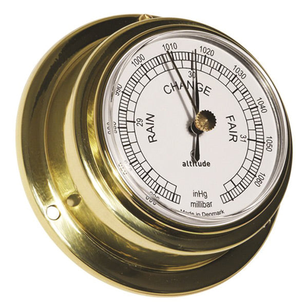 Höhenbarometer Ø88/127mm, Messing